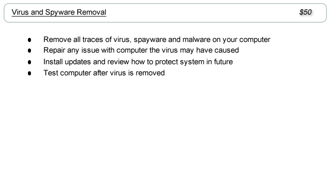 Virus Removal